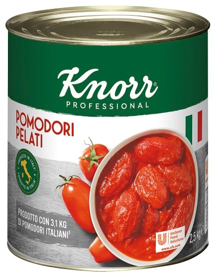 Knorr Pomidori Pelati Pomidory w całości bez skórki 2,5 kg - 
